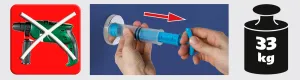 WENKO Háček Vacuum-Loc®, 2 ks