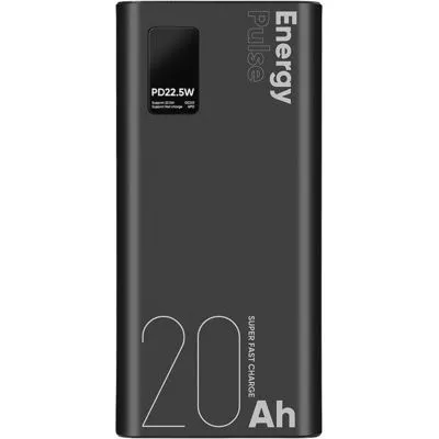 OBAL:ME EnergyPulse Powerbanka 20000mAh 22.5W Black