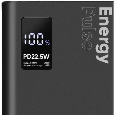 OBAL:ME EnergyPulse Powerbanka 20000mAh 22.5W Black