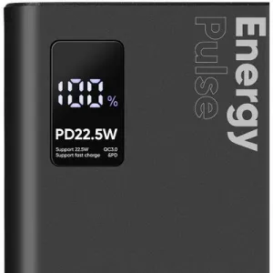 OBAL:ME EnergyPulse Powerbanka 20000mAh 22.5W Black