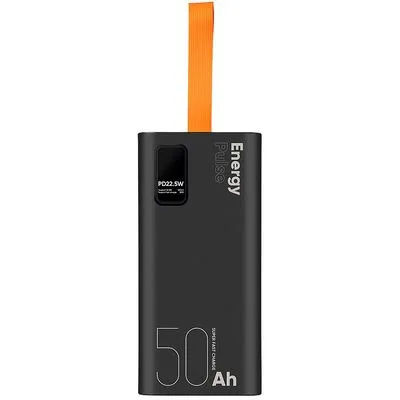 OBAL:ME EnergyPulse Powerbanka 50000mAh 22.5W Black
