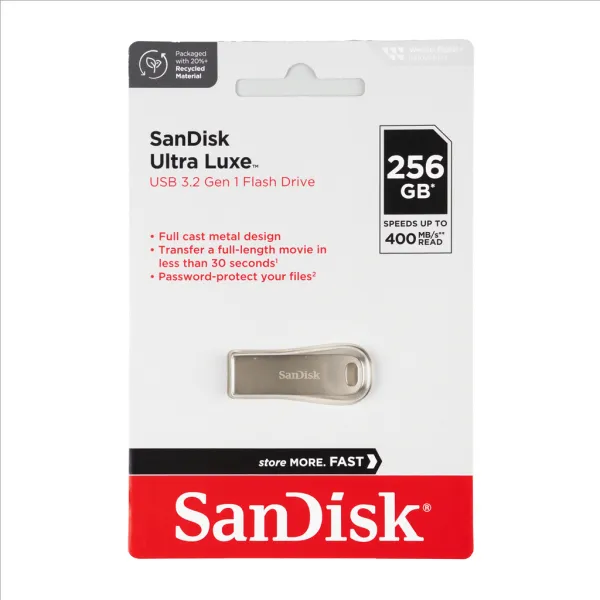 SanDisk Ultra Luxe USB 3.1 256 GB 85235110