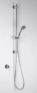 DANIELA posuvný držiak sprchy, vývod vody, 700mm, chróm 1202-08