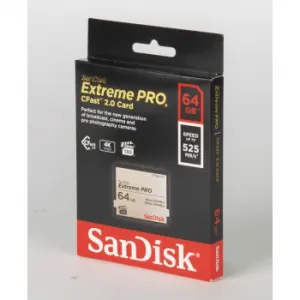 SanDisk Extreme Pro CFAST 2.0 64 GB 525 MB/s VPG130 NAHRADA ZA 139715 85235110