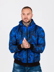 Pánska mikina CIPO & BAXX CL559 SAXEEBLUE Farba: Modrá, Konfekčná veľkosť: M