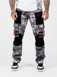 Pánske rifle CIPO & BAXX CD805 GRAY Farba: Sivá, Konfekčná veľkosť: W30/L34