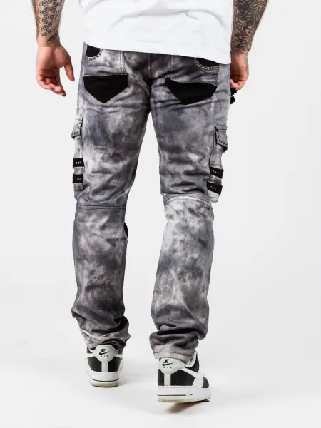 Pánske rifle CIPO & BAXX CD805 GRAY Farba: Sivá, Konfekčná veľkosť: W30/L34