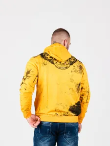 Pánska mikina CIPO & BAXX CL561 MUSTARD Farba: Žltá, Konfekčná veľkosť: M