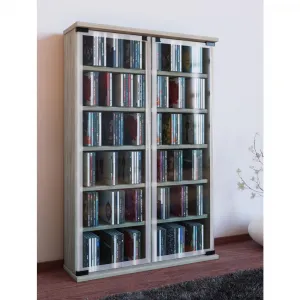 Regál Na Cd Galerie Š: 60 Cm Dub Sonoma