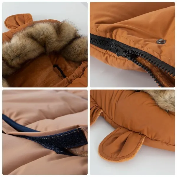 Tutumi Dětský spací pytel Teddy Pro-V Pastel oranžový