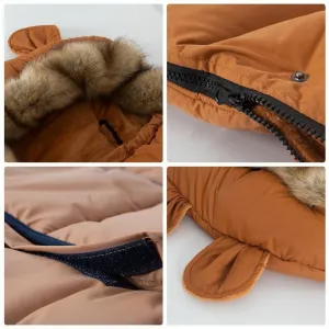 Tutumi Dětský spací pytel Teddy Pro-V Pastel oranžový