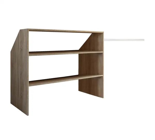 Regál Pod Skosenú Stenu 90/100/50 Cm, Dub Sonoma
