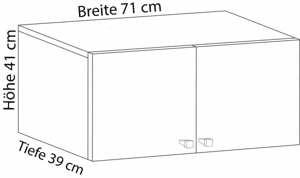 Viacúčelová skriňa VANDOL Farby Buka