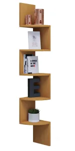 Rohový Regál Mintis Dekor Buk