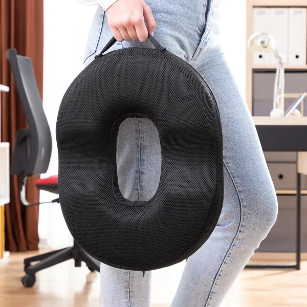 InnovaGoods Gelový podsedák s bambusovým uhlím Charnut