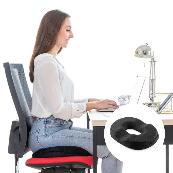 InnovaGoods Gelový podsedák s bambusovým uhlím Charnut
