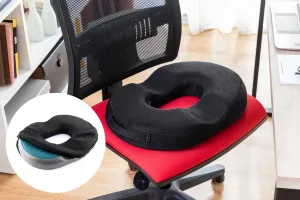 InnovaGoods Gelový podsedák s bambusovým uhlím Charnut