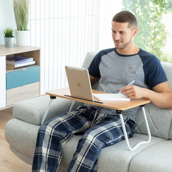 InnovaGoods Multifunkční skládací stolek do postele