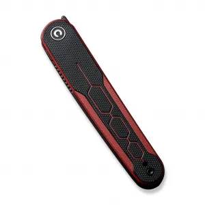 Civivi KwaiQ C23015-1 Nitro-V Burgundy/Black G10
