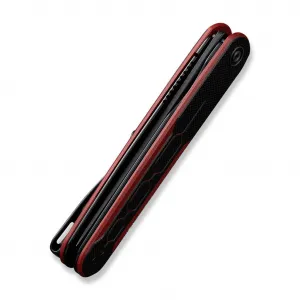 Civivi KwaiQ C23015-1 Nitro-V Burgundy/Black G10