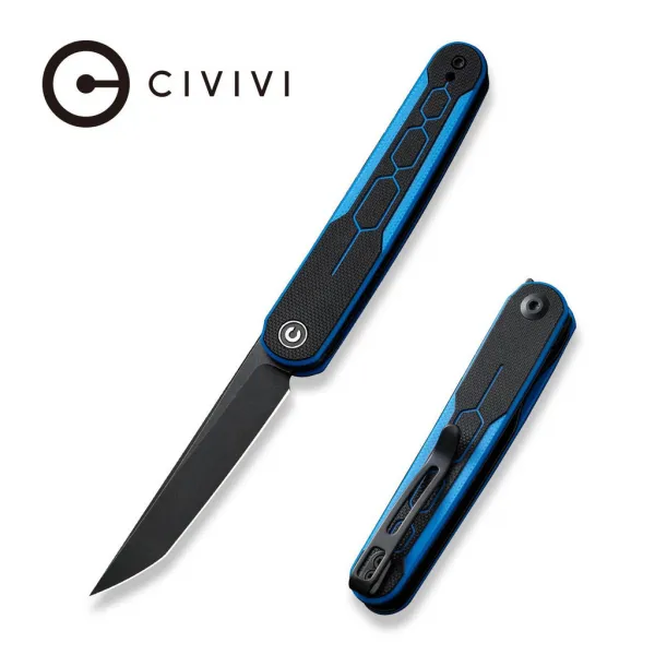 Civivi KwaiQ C23015-3 Nitro-V Blue/Black G10