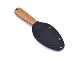 Brisa (EnZo) Nôž Brisa Necker 70 Scandi / Mustard Micarta / Kydex