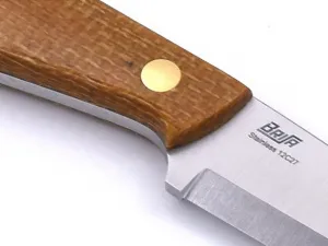 Brisa (EnZo) Nôž Brisa Necker 70 Scandi / Mustard Micarta / Multicarry