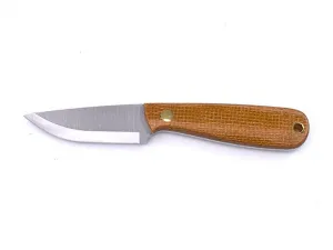 Brisa (EnZo) Nôž Brisa Necker 70 Scandi / Mustard Micarta / Multicarry