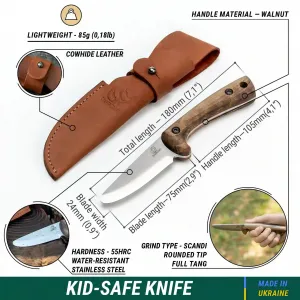 BeaverCraft BSH Kid Safe Knife