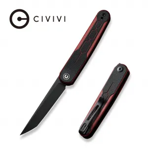 Civivi KwaiQ C23015-1 Nitro-V Burgundy/Black G10
