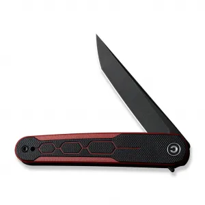 Civivi KwaiQ C23015-1 Nitro-V Burgundy/Black G10