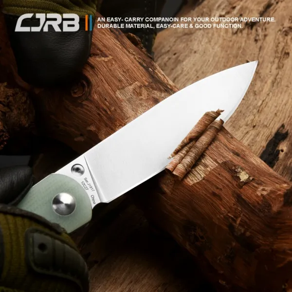 CJRB Ria J1917 Natural Jade G10