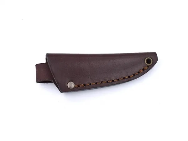 Brisa (EnZo) Nôž Brisa Necker 70 Scandi / Curly Birch / Leather