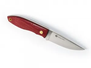 NKD - Nordic Knife Design Nôž NKD Lizard 75 Plum Micarta