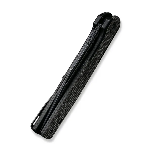 Civivi Cachet C20041B-DS1 Black Micarta Damascus Diamond Patterned