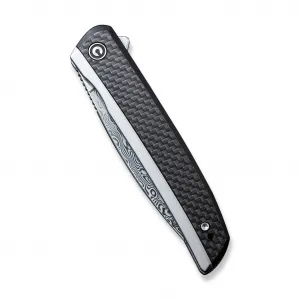 Civivi Savant C20063B-DS1 Black G10 Damascus