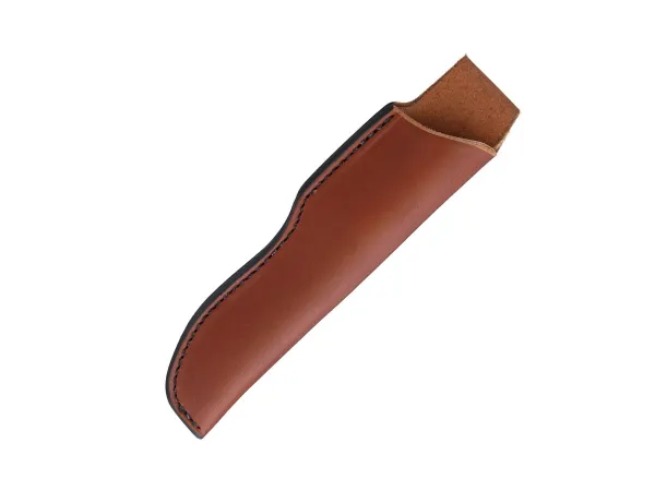 ESEE Camp Lore PR-4 Black Oxide, Brown Micarta, Leather Sheath