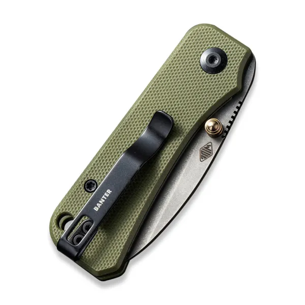 Civivi Baby Banter C19068S-5 Green G10 Nitro-V