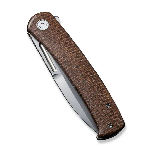 Civivi Cetos C21025B-1 Brown Micarta