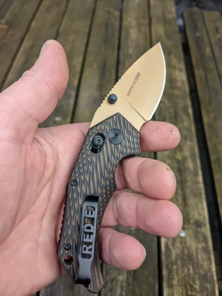 Willumsen Red E Two-Tone Desert Tan/Black