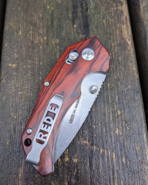 Willumsen Red E Two-Tone Stone Rosewood