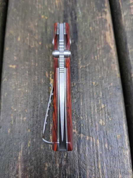 Willumsen Red E Two-Tone Stone Rosewood