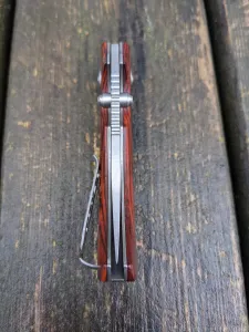 Willumsen Red E Two-Tone Stone Rosewood