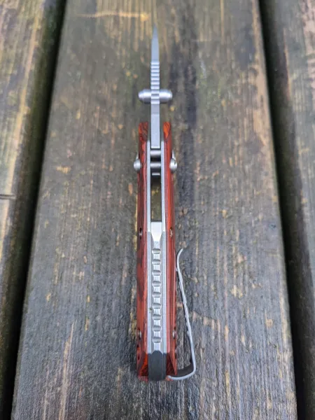 Willumsen Red E Two-Tone Stone Rosewood