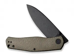 Nôž Civivi Sokoke C22007-2 Green Burlap Micarta 14C28N