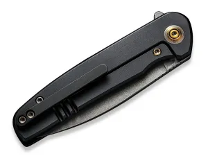 Nôž We Knife Shakan WE20052B-1 Black Titanium CPM20CV