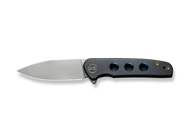 Nôž We Knife Shakan WE20052B-1 Black Titanium CPM20CV
