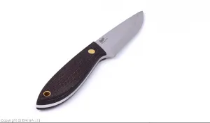 Brisa (EnZo) Nôž Brisa Bobtail 80 Scandi / Bison Micarta / Multicarry