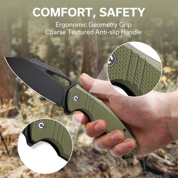 Civivi BullTusk Olive Drab G10 C23017-2