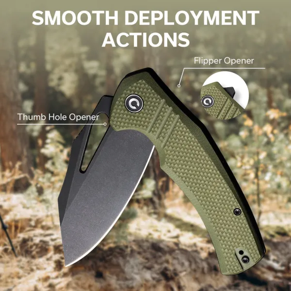 Civivi BullTusk Olive Drab G10 C23017-2